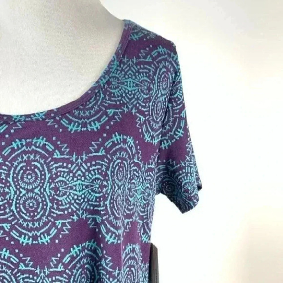 Lularoe Classic T top Sz M 10-12 tunic geometric - Picture 2 of 10